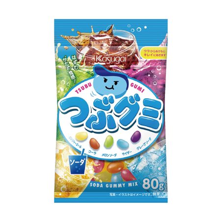 セブンイレブン サンリオ小物ケース対象商品 春日井製菓 つぶグミ ソーダ