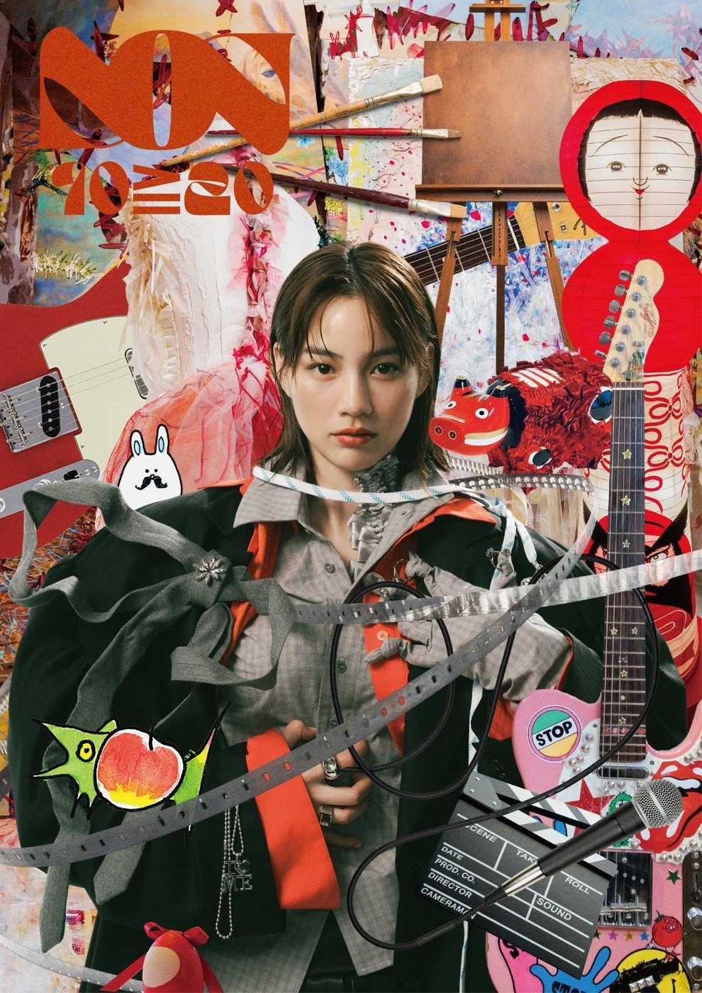 のん10周年企画「10≧20」のキービジュアル