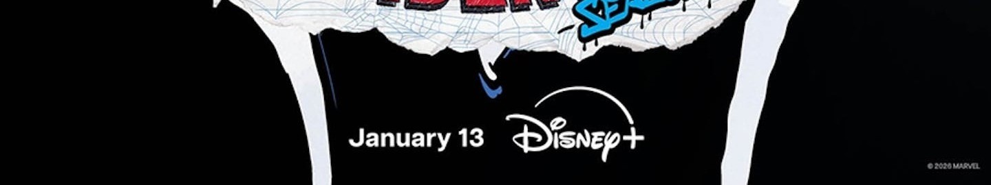 ポスター下部の配信日表記。January 13、Disney+