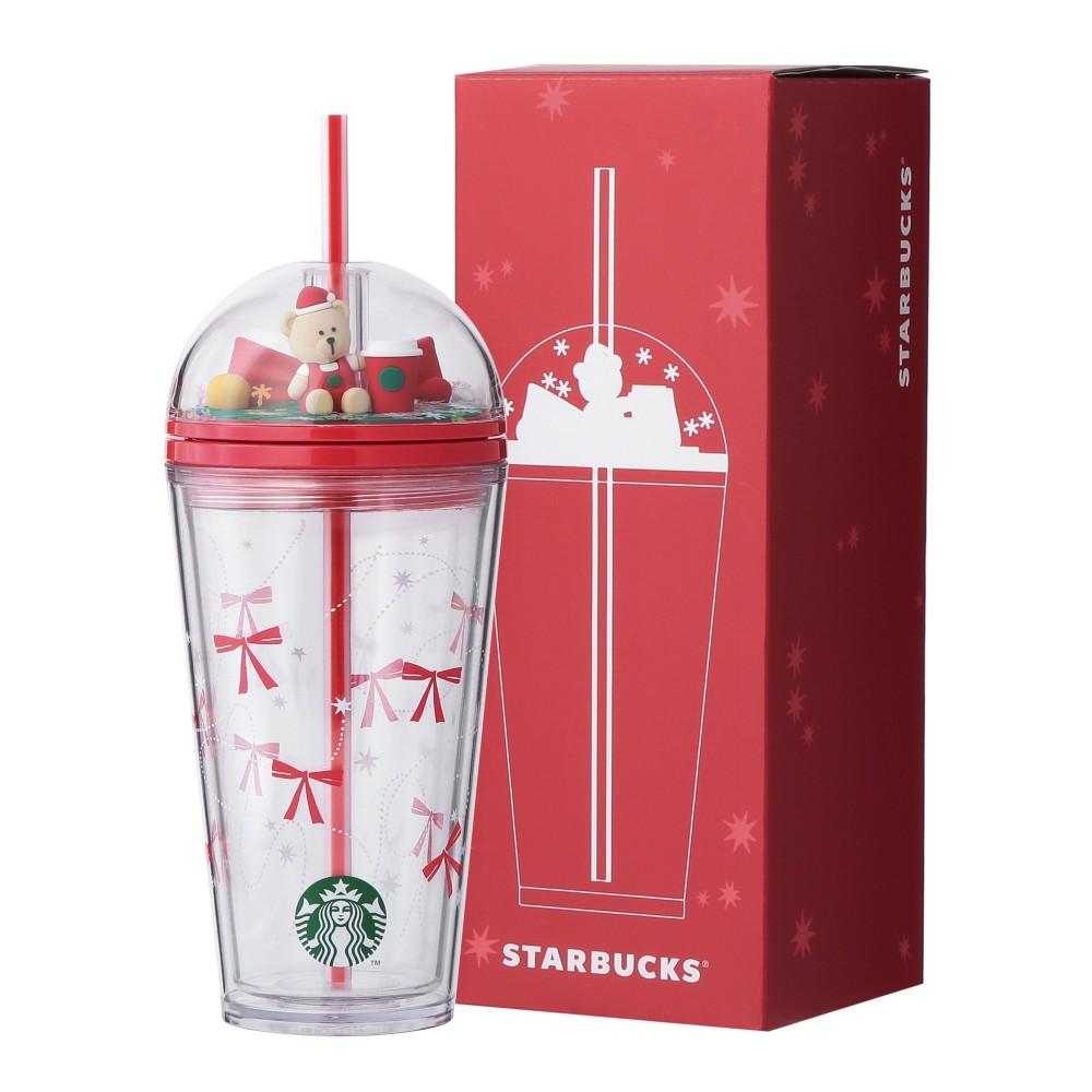 スターバックス ホリデー2026 コールドカップタンブラーフィギュア473ml ドーム付きでベアリスタのフィギュア入り