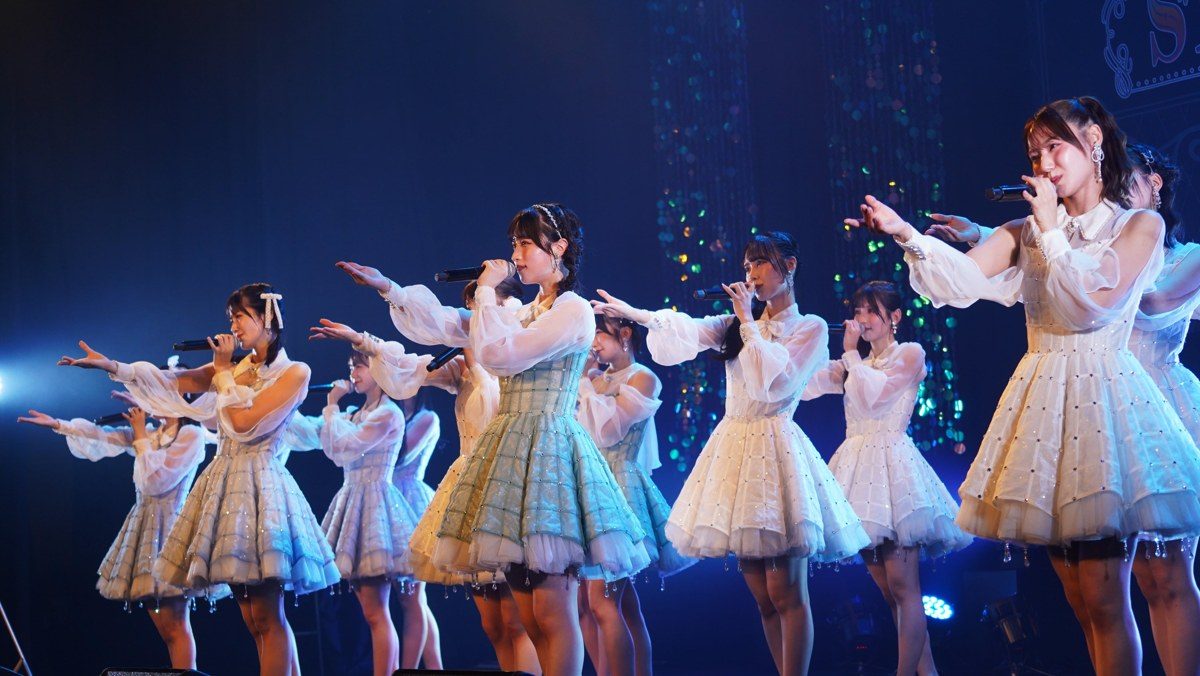 STU48 広島ファイナルのステージで披露されるパフォーマンス