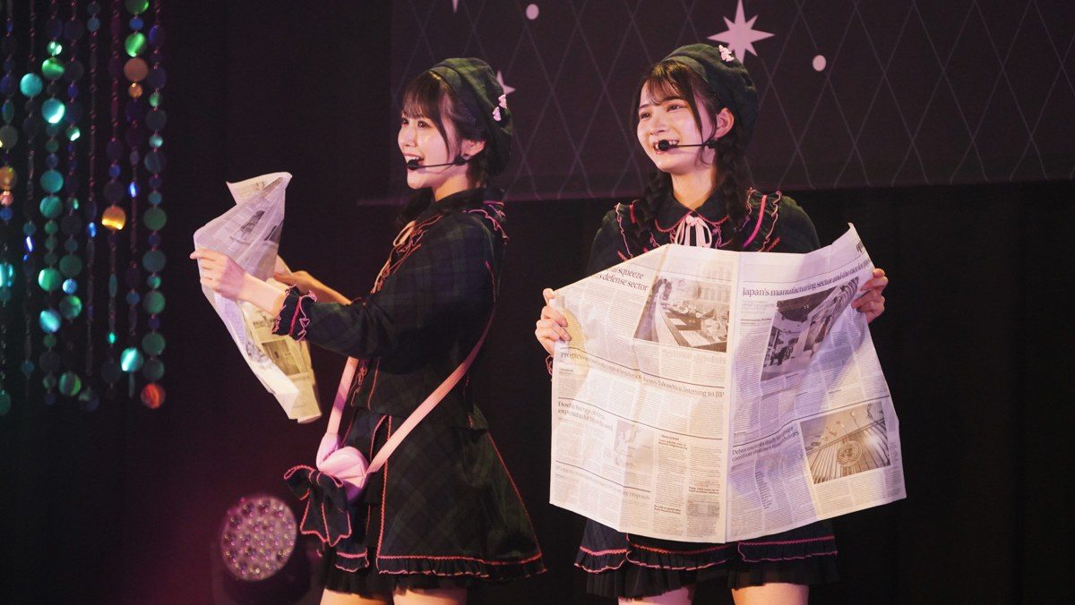 STU48 広島ファイナルで披露されたステージの様子