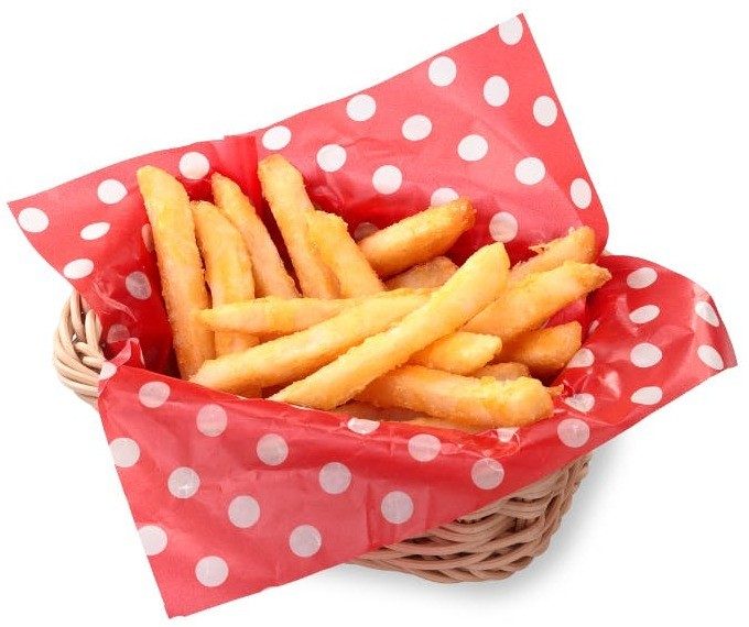 スガキヤのザクザクポテト。ケチャップなどのディップで食べるフライドポテト