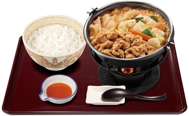 すき家 牛・胡麻麻辣湯鍋定食 2026