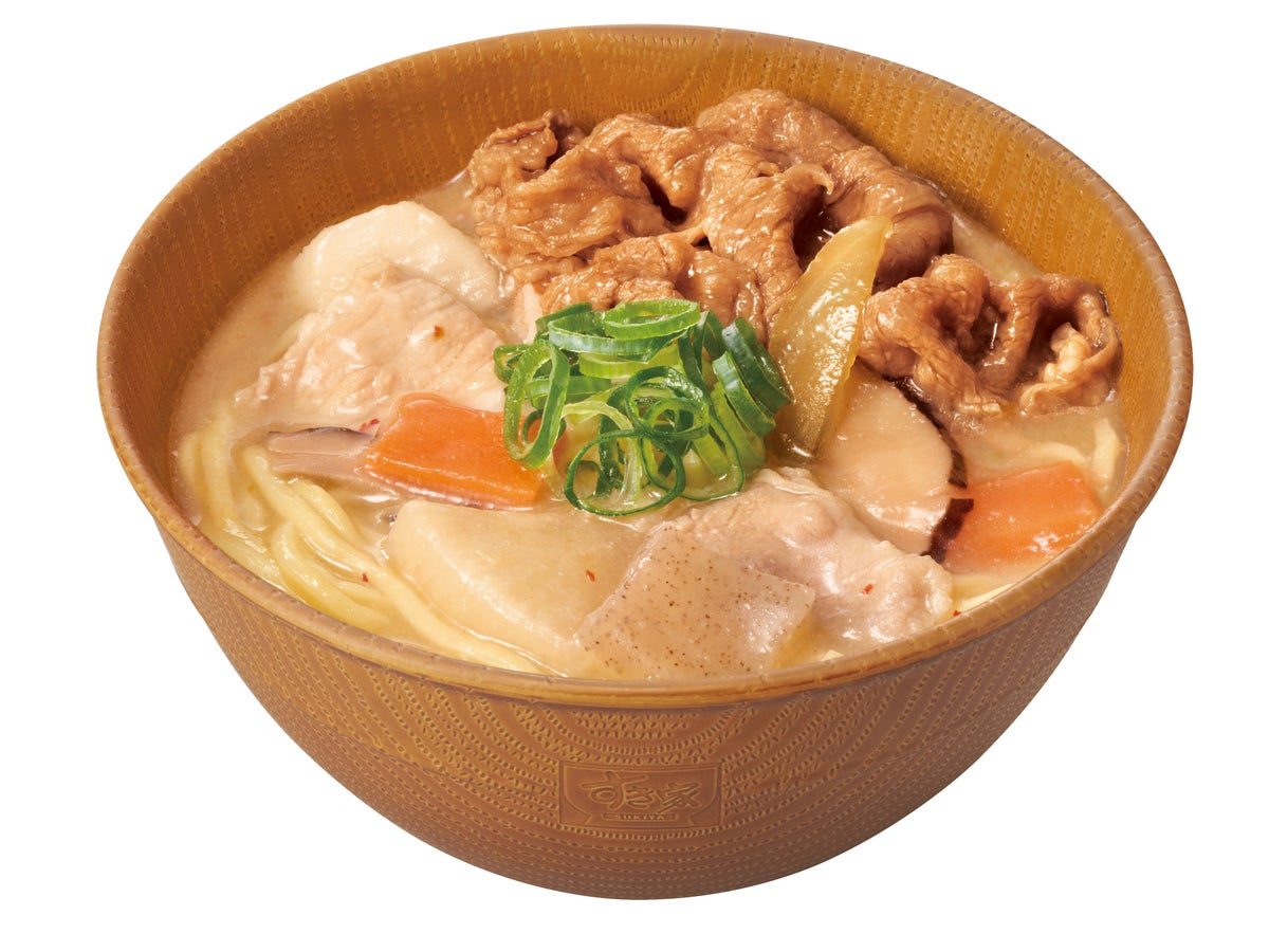 すき家 牛とん汁みそらーめん 500円