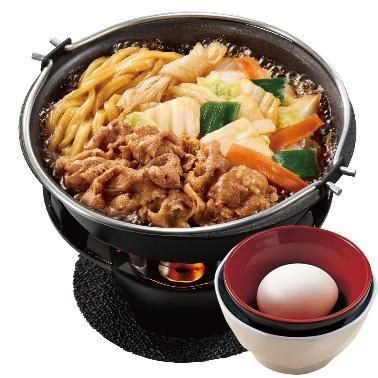 牛すき鍋単品(たまご1個付き)