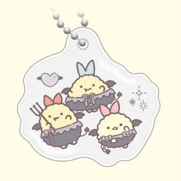 すみっコぐらし リフレクターキーホルダー「しっぽず」