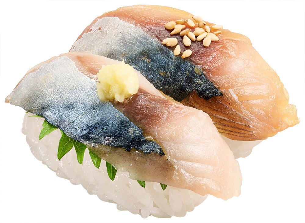 スシロー 天然さば食べ比べ