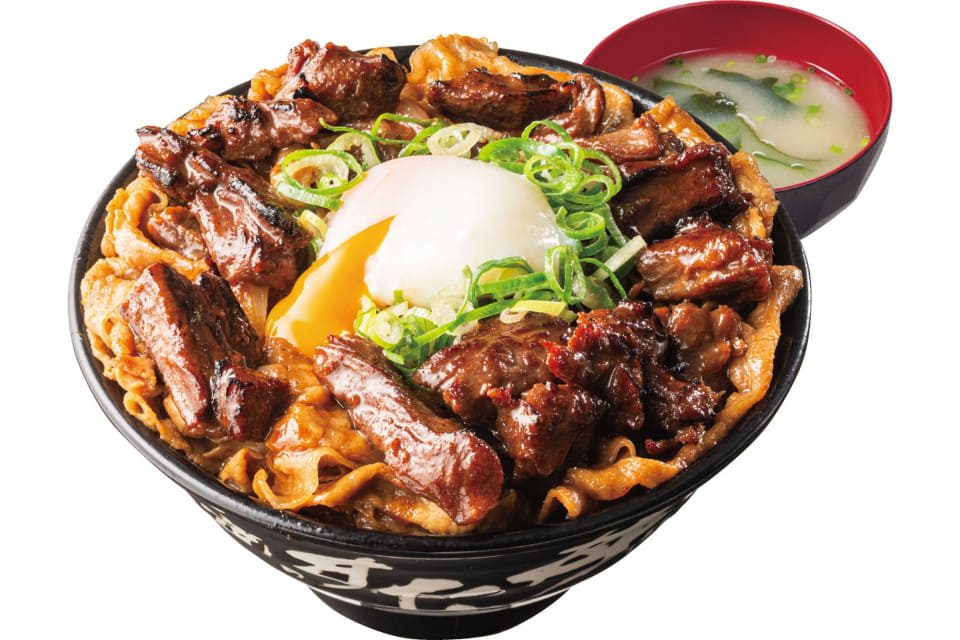 牛ハラミ豚バラすたみな焼肉丼 肉2倍盛りの商品写真