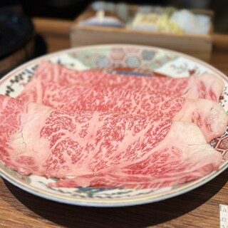すき焼き 山翔(福岡県福岡市)の料理の写真