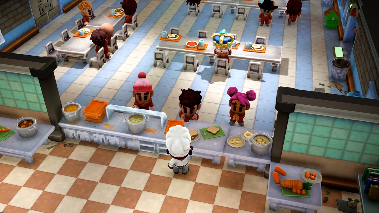 The Escapists 3の3Dグラフィックの場面