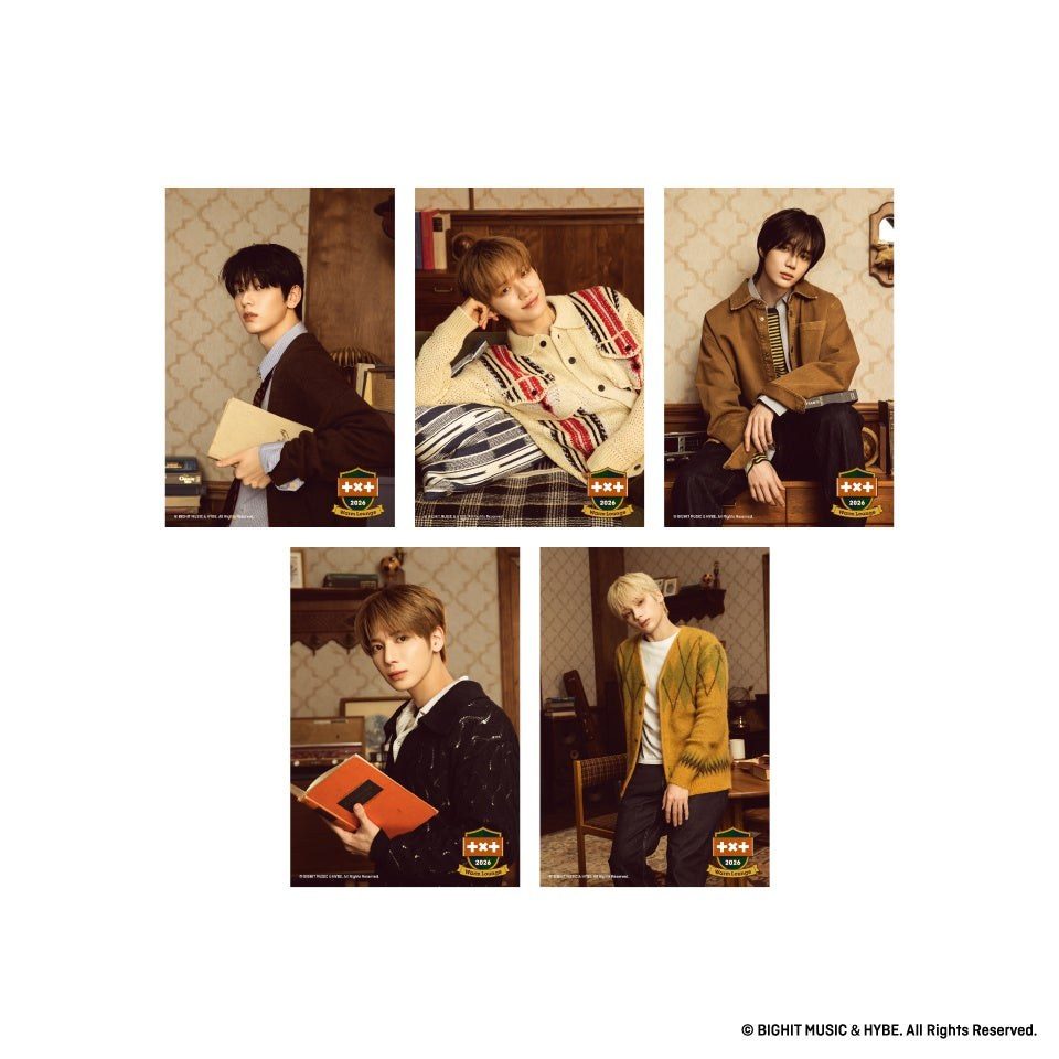 TXT GiGO Warm Lounge 2026のオリジナルポストカード