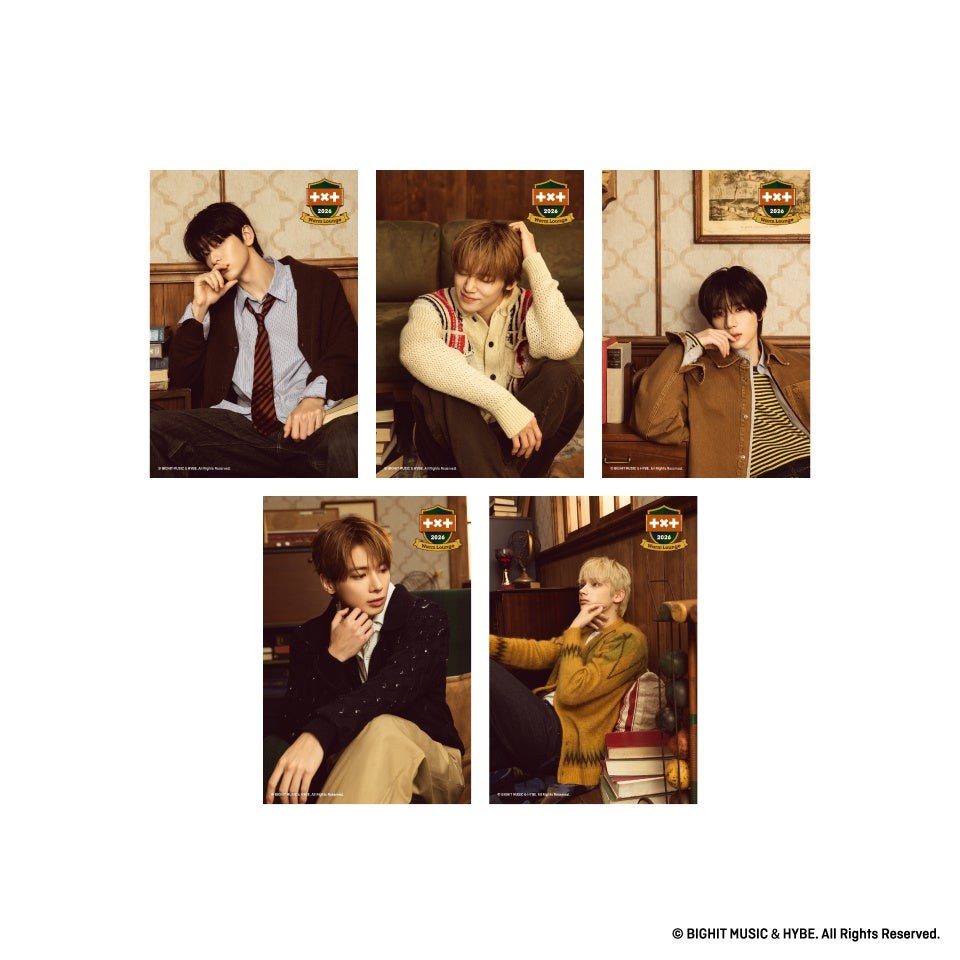 TXT GiGO Warm Lounge 2026のオリジナルポストカード 2枚目のビジュアル