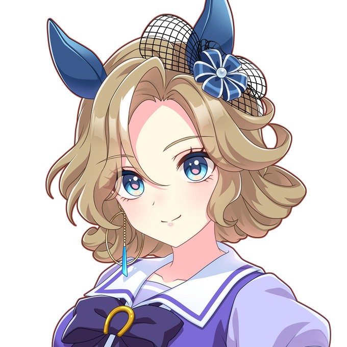 ウマ娘 ウインマリリンの顔アイコン
