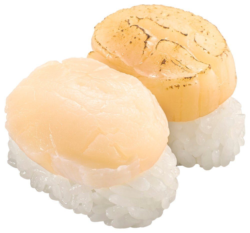 スシロー 国産ほたて食べ比べ