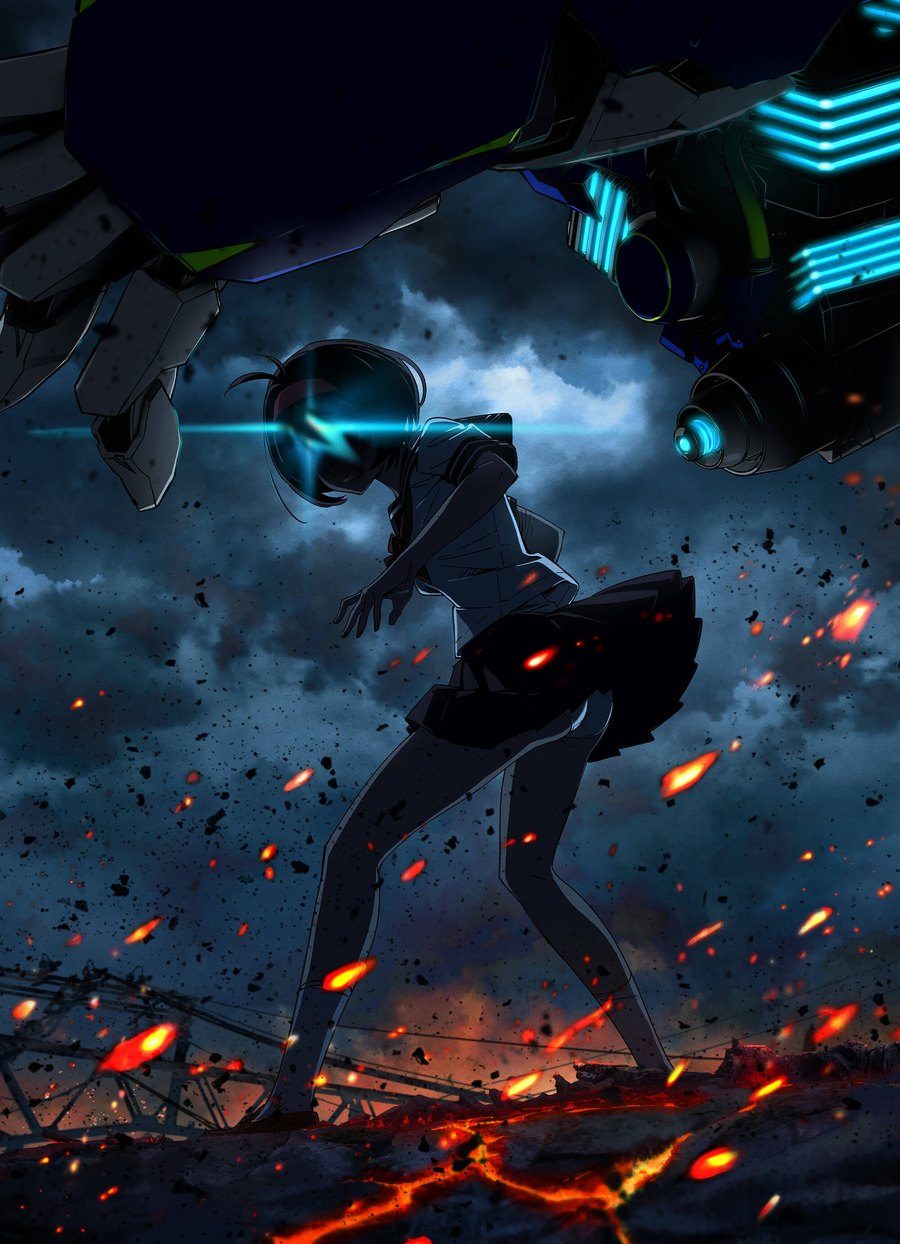 バーテックスフォース 第2弾ビジュアル 東道明とロボット