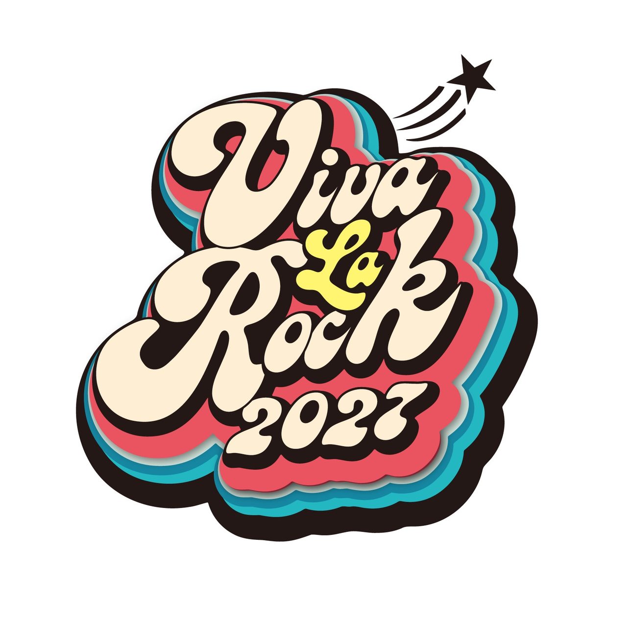 VIVA LA ROCK 2027のロゴ