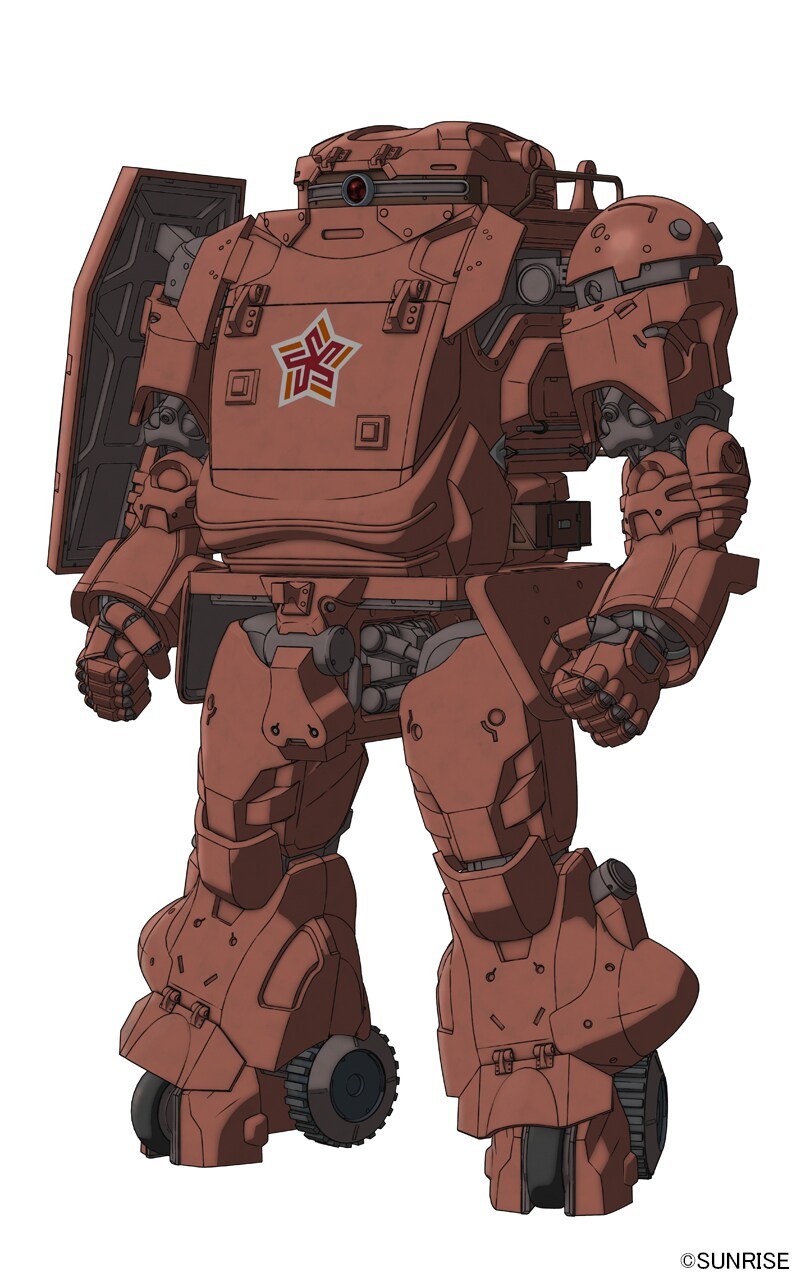 バララント軍のAT ファッティーの公式メカ画像