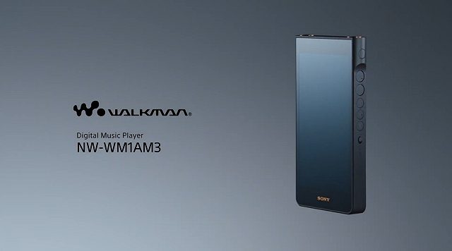 ソニー新型ウォークマン NW-WM1AM3 の製品イメージ