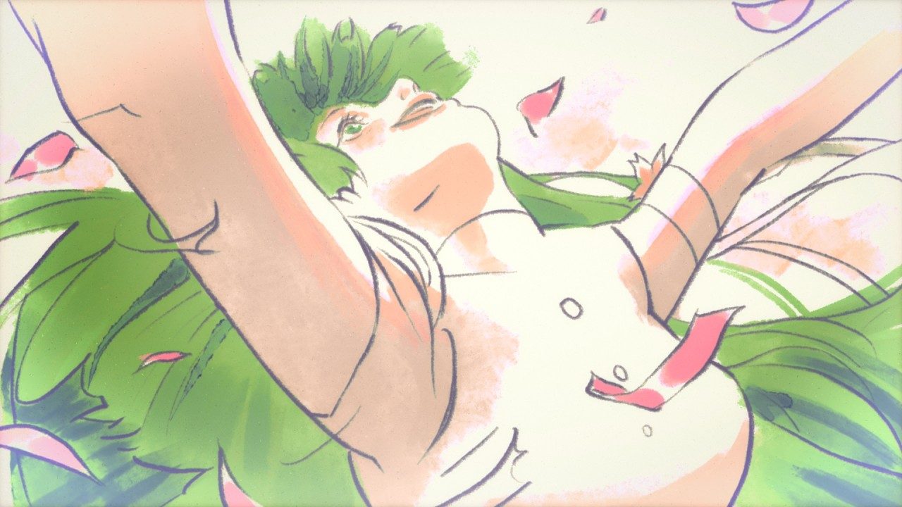 YOASOBI「咲き誇れ」MVのワンシーン