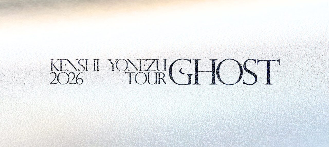 米津玄師 2026 TOUR GHOST ロゴ